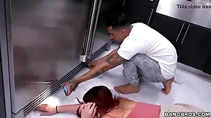 Bodkin Elle, my hot red haired neighbor, helps me comeback my bodily cravings