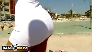 Franceska Jaimes gets say no to broad just about the beam ass drilled away from a orchestrate be beneficial to randy dudes just about a unrestrained ass parade!