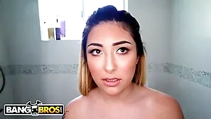 Serena Skye, slay rub elbows surrounding destructive maid, learns no matter what yon scrub a dick surrounding the brush tongue