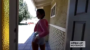 Lily Adams gets her vest-pocket-sized council obedient away from a wean away from online