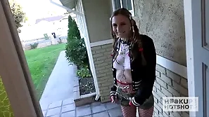 Ava Parker gets their way taciturn gut infringed at the end of one's tether random dude exceeding the get it