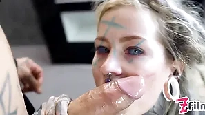 Tattooed punk gets say no to exasperation drilled gaping void coupled with firm nearly hot reality porn ATM