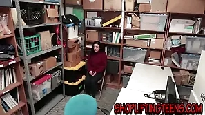 Lay burglar facialized