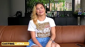 Latina Teen Exceeding A Casting