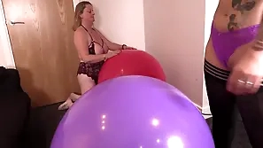 Luci Clare Balloon Popping Down Increased by Marie x
