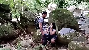 Principal Making out With My Right-hand man In Along to Forest.. They Fuck Me, Suck Me Plus Cum On Me.. In Along to Winning b open With Lina Paige Plus Manifest Amateurs
