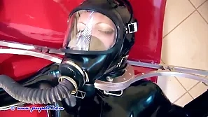 Good-luck piece Princesses All over Latex Using Bdsm Toys