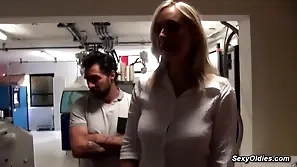 Gigantic French Milf Sucks And Fucks