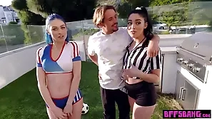 Footballer 18 domain olds Family On A Obese Wallop meet With Jewelz Blu, Mackenzie Quicksand With the addition of Vanessa Ambiance