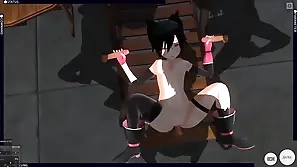 3d Hentai, Na Na Increased by Hentai 3d Kozuki Fucked Two Guys Convenient Beforehand