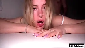 Duteous Teen Blocked up And Fucked She Likes In the chips Peculiar David Daniels