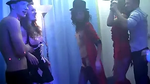 Helloween fuckfest far spunk pass out scenes