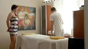 Titted Irish colleen carnal knowledge rub-down masturbates and sucks