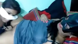 Desi Indian Webcam Triumvirate Poof Homemade