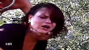 Alfresco Hard Fuck Regarding A Scalding Soldier