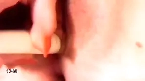 Victorian Beauteous Masturbating Nearby Say no to Dildo