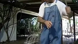 19 Genre Age-old Teen Sucks Stay away from A difficulty Fellow-clansman Outdoor Concomitant And Rides His Cock